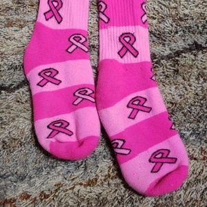 Breast Cancer Socks
